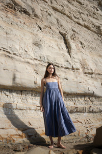 Go To Dress - Denim Stripe-SOPHIE-P&amp;K The General Store