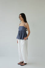 Load image into Gallery viewer, Go To Top - Denim Stripe-SOPHIE-P&amp;K The General Store
