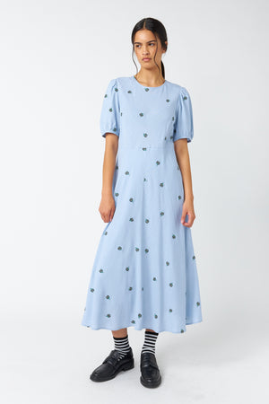 Pansy Dress - Sky Blue-Sylvester-P&amp;K The General Store