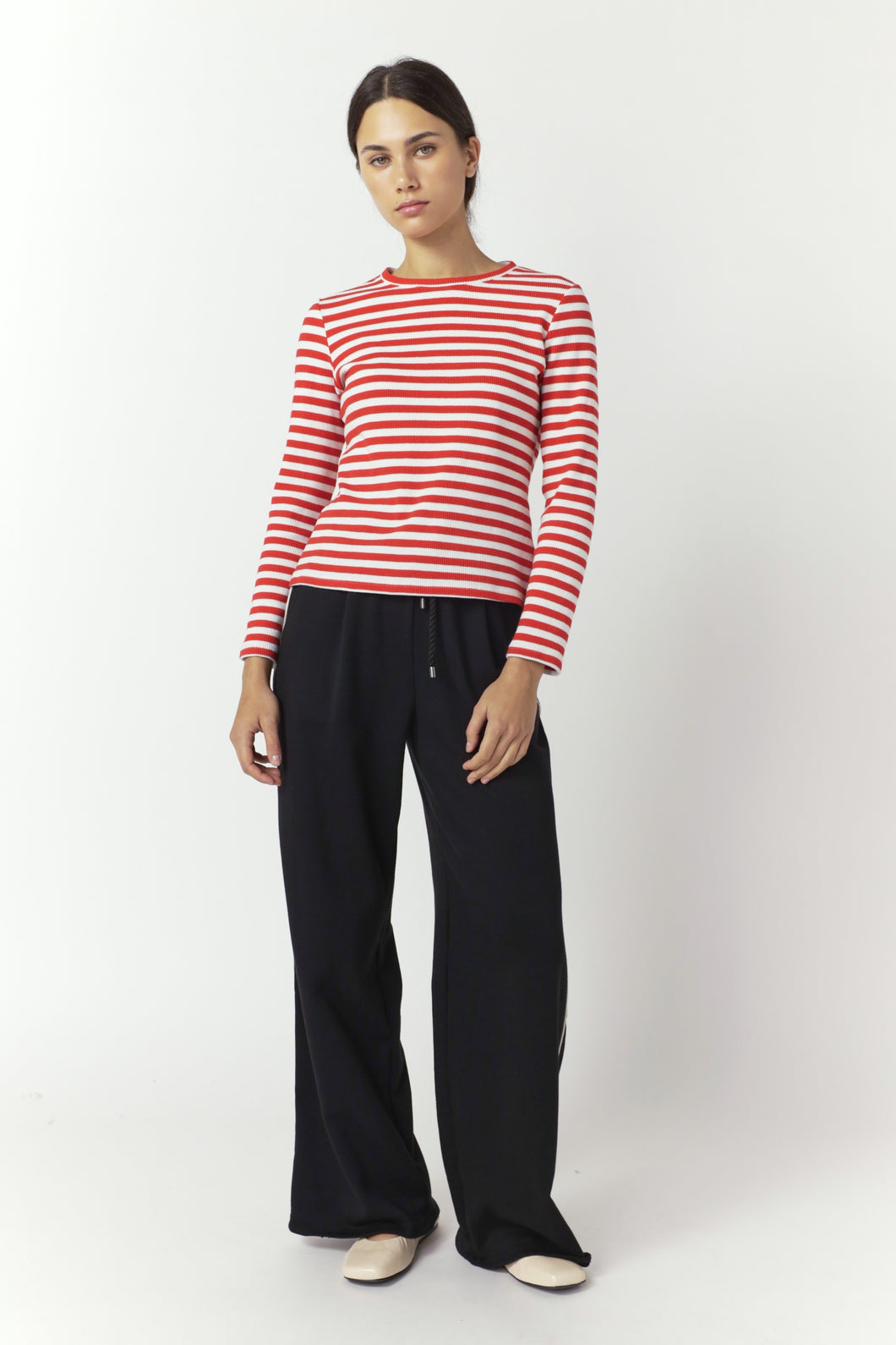 Stripey Top - Red-Sylvester-P&K The General Store