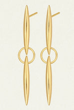 Load image into Gallery viewer, Quilla Earrings - Gold Vermeil-TEMPLE OF THE SUN-P&amp;K The General Store

