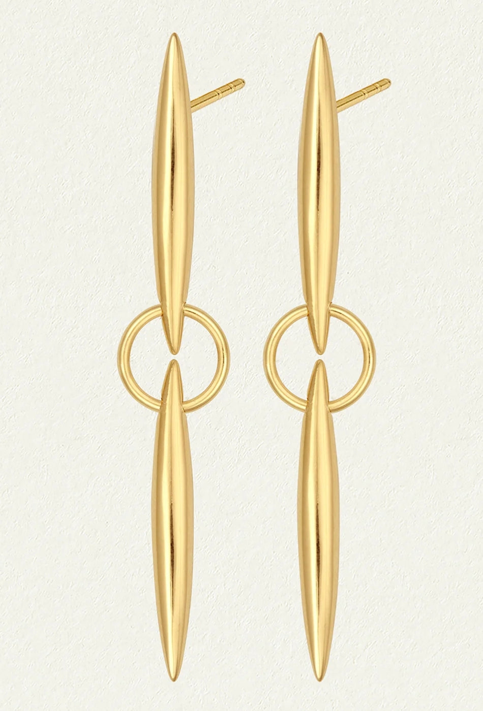 Quilla Earrings - Gold Vermeil-TEMPLE OF THE SUN-P&K The General Store