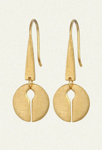 Aegina Earrings - Gold Vermeil-TEMPLE OF THE SUN-P&amp;K The General Store