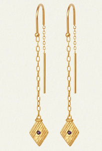 Inka Earrings - Gold Vermeil-TEMPLE OF THE SUN-P&amp;K The General Store