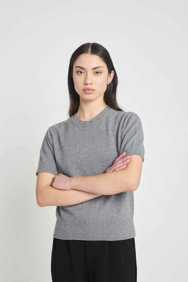 Home Run Tee - Grey Marle-TWENTY SEVEN NAMES-P&amp;K The General Store