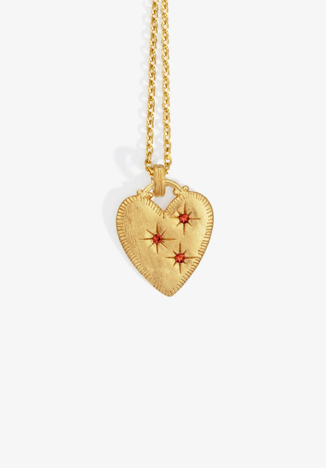 Etti Necklace - Ruby-TEMPLE OF THE SUN-P&amp;K The General Store