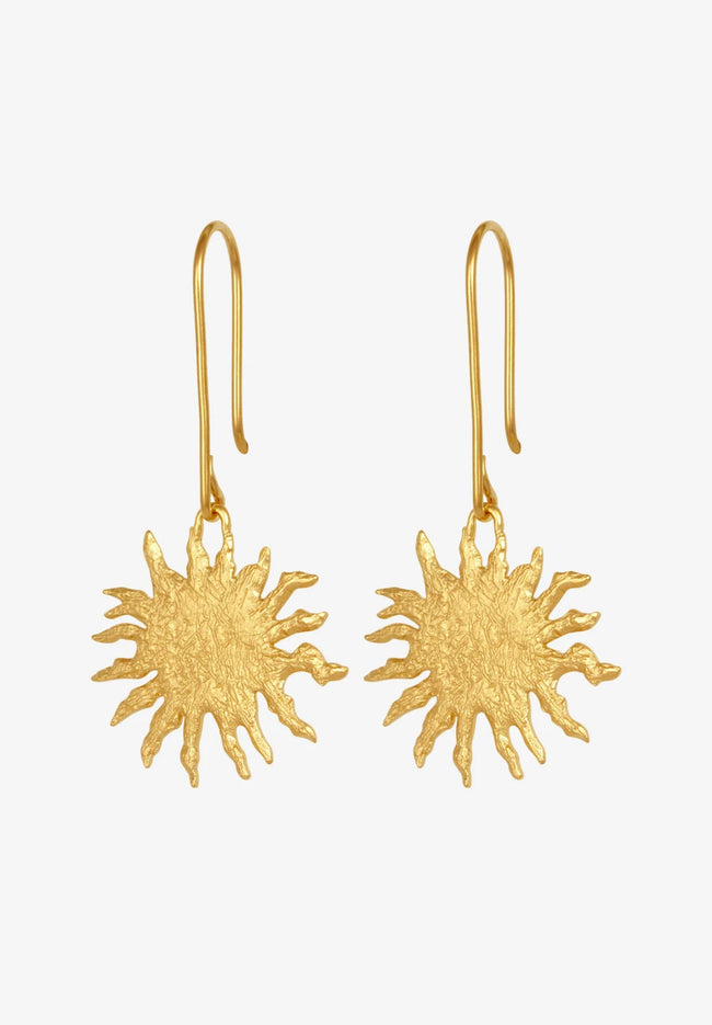 Soleil Earrings - Gold Vermeil-TEMPLE OF THE SUN-P&amp;K The General Store
