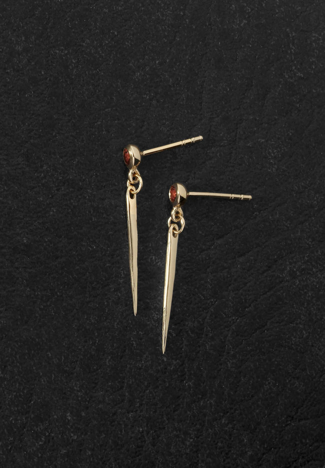 Cinder Earrings - Gold-TEMPLE OF THE SUN-P&amp;K The General Store