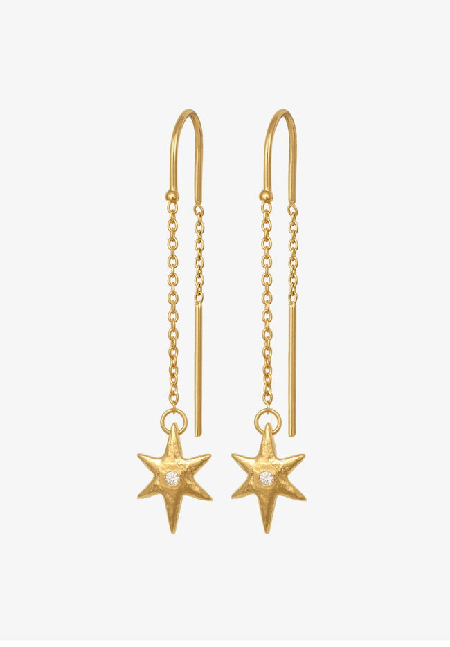 Electra Earrings - Gold Vermeil-TEMPLE OF THE SUN-P&amp;K The General Store