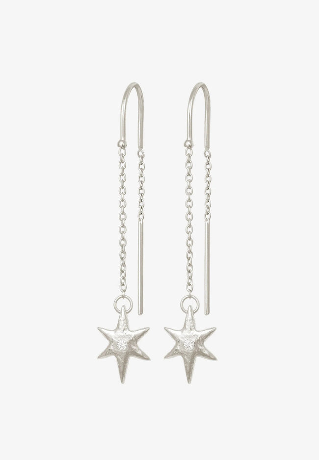 Electra Earrings - Silver-TEMPLE OF THE SUN-P&amp;K The General Store