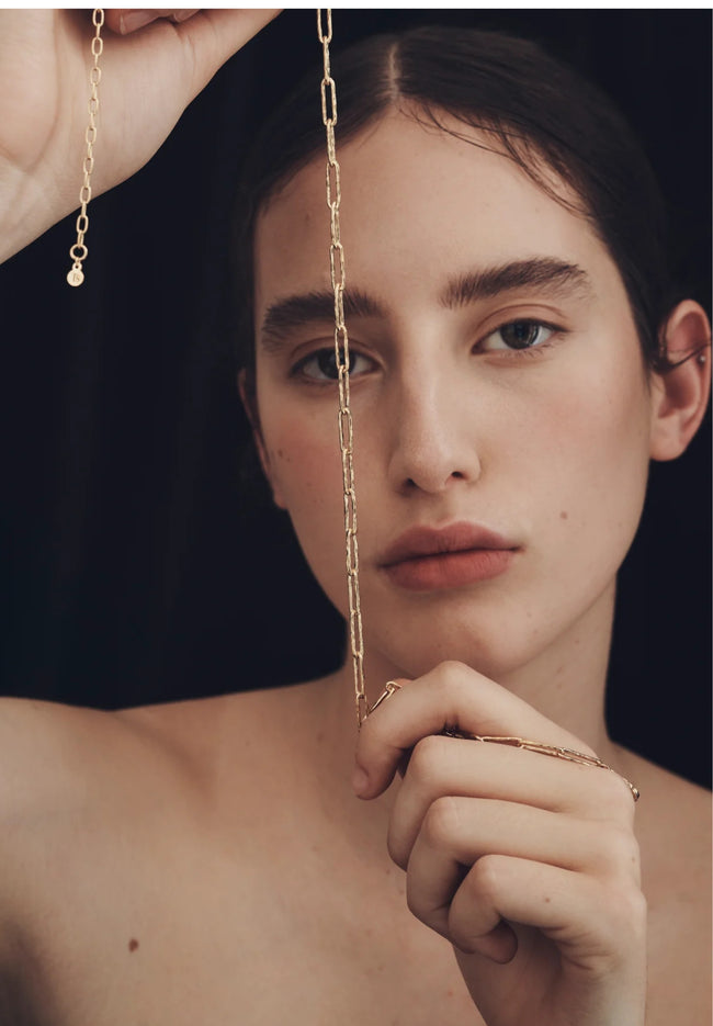 Kiya Chain Necklace - Gold Vermeil-TEMPLE OF THE SUN-P&amp;K The General Store