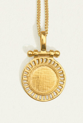 Solar Necklace - Gold Vermeil-TEMPLE OF THE SUN-P&amp;K The General Store