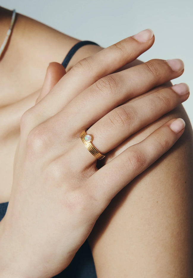Soma Ring - Gold-TEMPLE OF THE SUN-P&amp;K The General Store