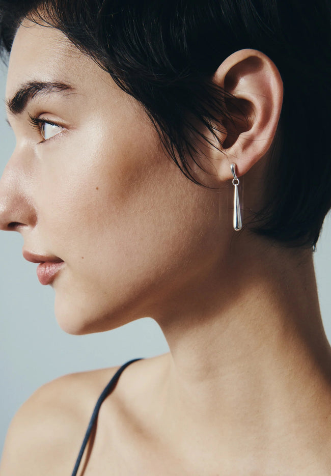 Stilla Earrings - Silver-TEMPLE OF THE SUN-P&amp;K The General Store