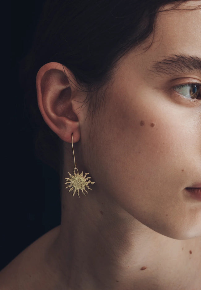 Soleil Earrings - Gold Vermeil-TEMPLE OF THE SUN-P&amp;K The General Store