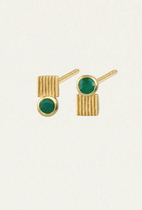 Cindi Studs - Gold Vermeil-TEMPLE OF THE SUN-P&amp;K The General Store