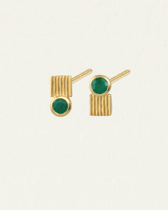 Cindi Studs - Gold Vermeil-TEMPLE OF THE SUN-P&amp;K The General Store
