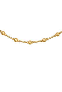Alba Beaded Collar - Gold-TEMPLE OF THE SUN-P&amp;K The General Store