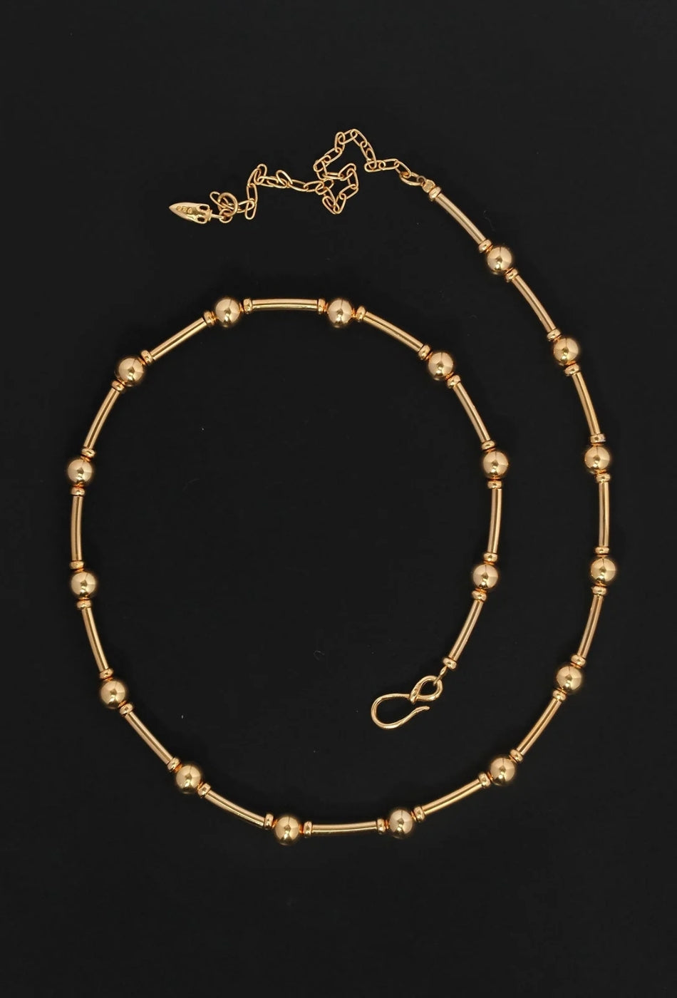Alba Beaded Collar - Gold-TEMPLE OF THE SUN-P&K The General Store