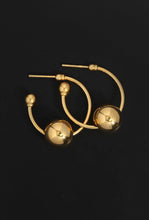 Load image into Gallery viewer, Alba Hoops Medium - Gold-TEMPLE OF THE SUN-P&amp;K The General Store
