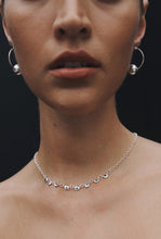Load image into Gallery viewer, Alba Hoops Medium - Silver-TEMPLE OF THE SUN-P&amp;K The General Store
