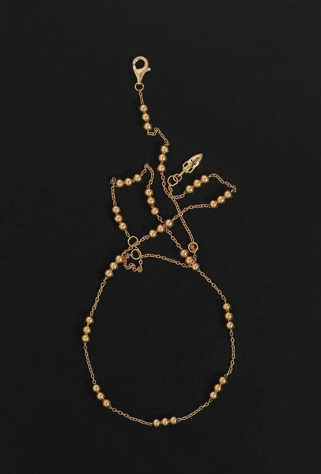 Alba Station Chain Necklace - Gold-TEMPLE OF THE SUN-P&amp;K The General Store