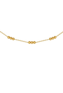 Alba Station Chain Necklace - Gold-TEMPLE OF THE SUN-P&amp;K The General Store