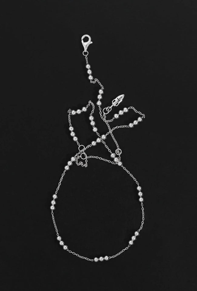 Alba Station Chain Necklace - Silver-TEMPLE OF THE SUN-P&amp;K The General Store