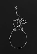 Load image into Gallery viewer, Alba Station Chain Necklace - Silver-TEMPLE OF THE SUN-P&amp;K The General Store
