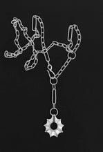 Load image into Gallery viewer, Calypso Lariat Necklace - Silver-TEMPLE OF THE SUN-P&amp;K The General Store
