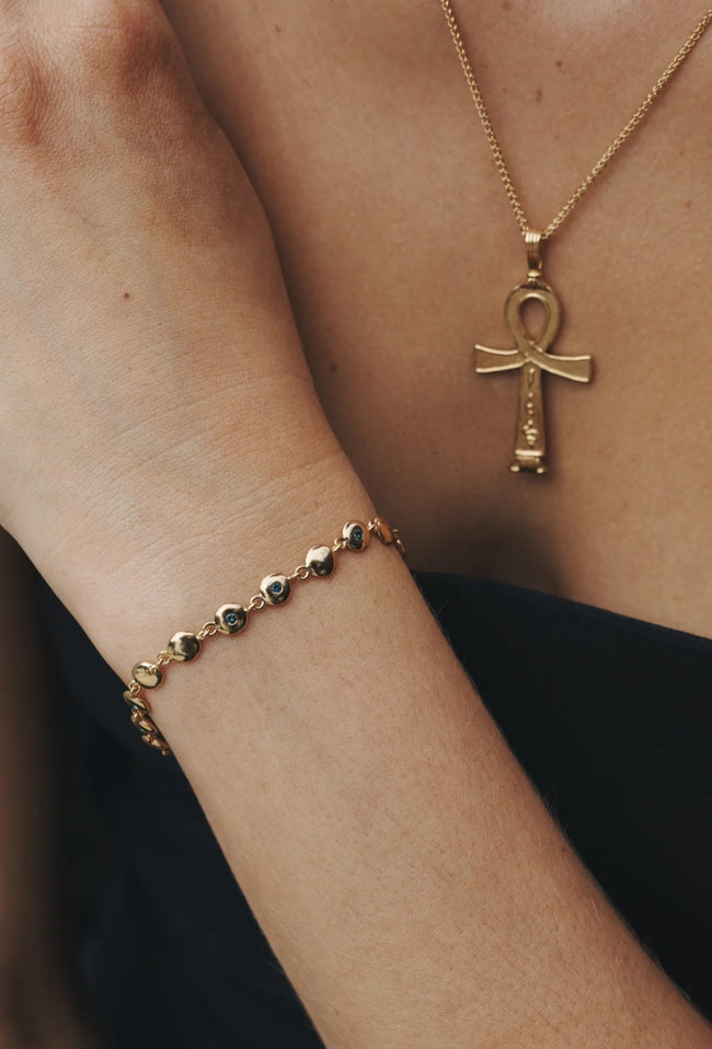 Mavi Chain Bracelet - Gold-TEMPLE OF THE SUN-P&amp;K The General Store