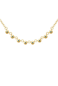 Mavi Chain Necklace - Gold-TEMPLE OF THE SUN-P&amp;K The General Store