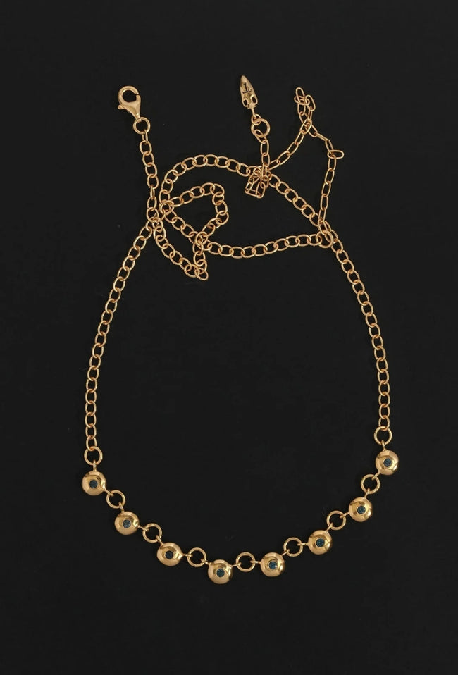 Mavi Chain Necklace - Gold-TEMPLE OF THE SUN-P&amp;K The General Store