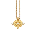 Load image into Gallery viewer, Reign Oval Necklace - Gold-TEMPLE OF THE SUN-P&amp;K The General Store
