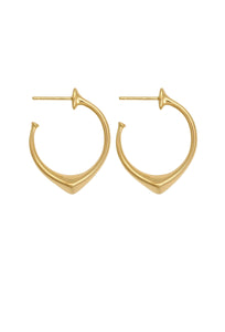 Saba Hoop Earrings - Gold-TEMPLE OF THE SUN-P&amp;K The General Store