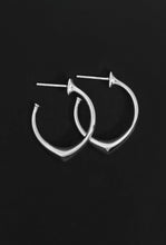 Load image into Gallery viewer, Saba Hoops Earrings - Silver-TEMPLE OF THE SUN-P&amp;K The General Store
