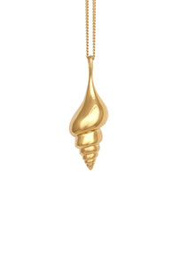Spire Pendant Necklace - Gold-TEMPLE OF THE SUN-P&amp;K The General Store
