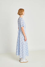 Load image into Gallery viewer, Balance Dress - Pale Blue Check-TWENTY SEVEN NAMES-P&amp;K The General Store

