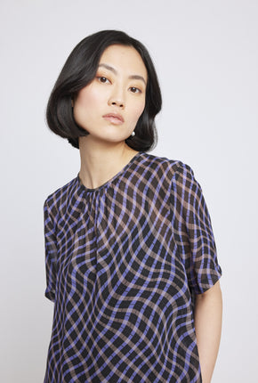 Good Sport Tee - Warp Check-Twenty Seven Names-P&amp;K The General Store