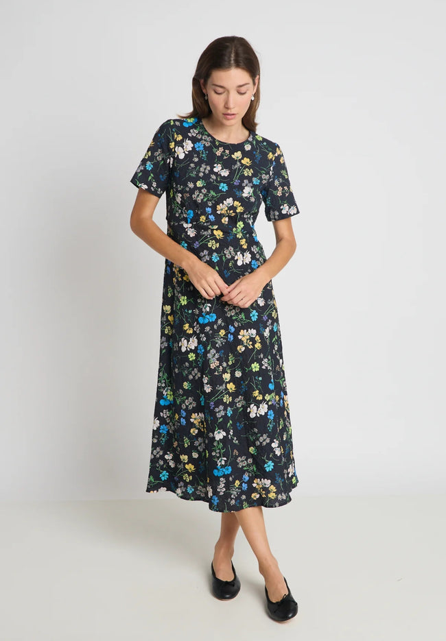 Twelve Dress - Black Floral-TWENTY SEVEN NAMES-P&amp;K The General Store