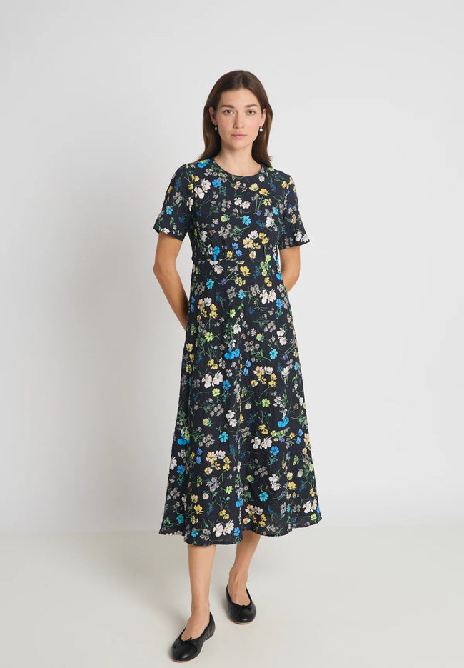 Twelve Dress - Black Floral-TWENTY SEVEN NAMES-P&amp;K The General Store