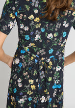 Load image into Gallery viewer, Twelve Dress - Black Floral
