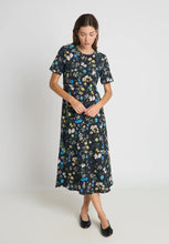 Load image into Gallery viewer, Twelve Dress - Black Floral
