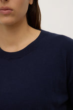 Load image into Gallery viewer, Vanya Cotton Cashmere Boxy Knit - Navy-ASSEMBLY LABEL-P&amp;K The General Store
