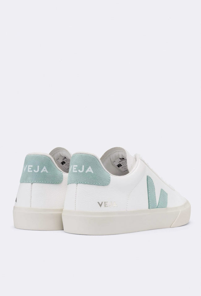 Campo Chromefree Leather Woman - Extra White/Matcha-VEJA-P&amp;K The General Store
