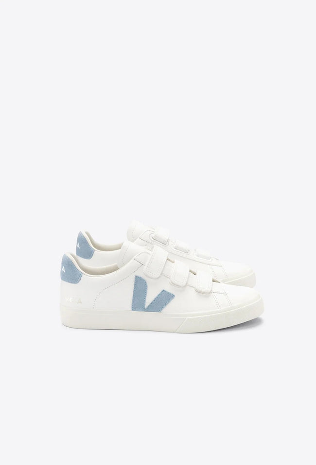 Recife Chromefree Leather Extra White/Steel-VEJA-P&amp;K The General Store
