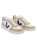Load image into Gallery viewer, V-10 Chromefree Leather Man - Extra White/Black/Sahara-VEJA-P&amp;K The General Store
