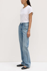 Womens Classic Straight Leg Jean - Indigo Fade-ASSEMBLY LABEL-P&amp;K The General Store