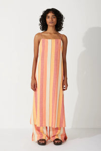 Sun Stripe Organic Cotton Dress-ZULU & ZEPHYR-P&amp;K The General Store