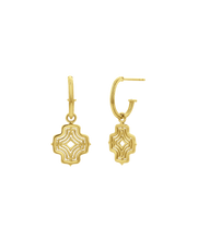 Load image into Gallery viewer, Alma Hoops - 22K Gold Vermeil-ZOE &amp; MORGAN-P&amp;K The General Store
